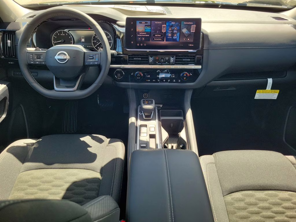 2026 Everest White Pearl Tricoat Nissan Pathfinder SV FWD SUV