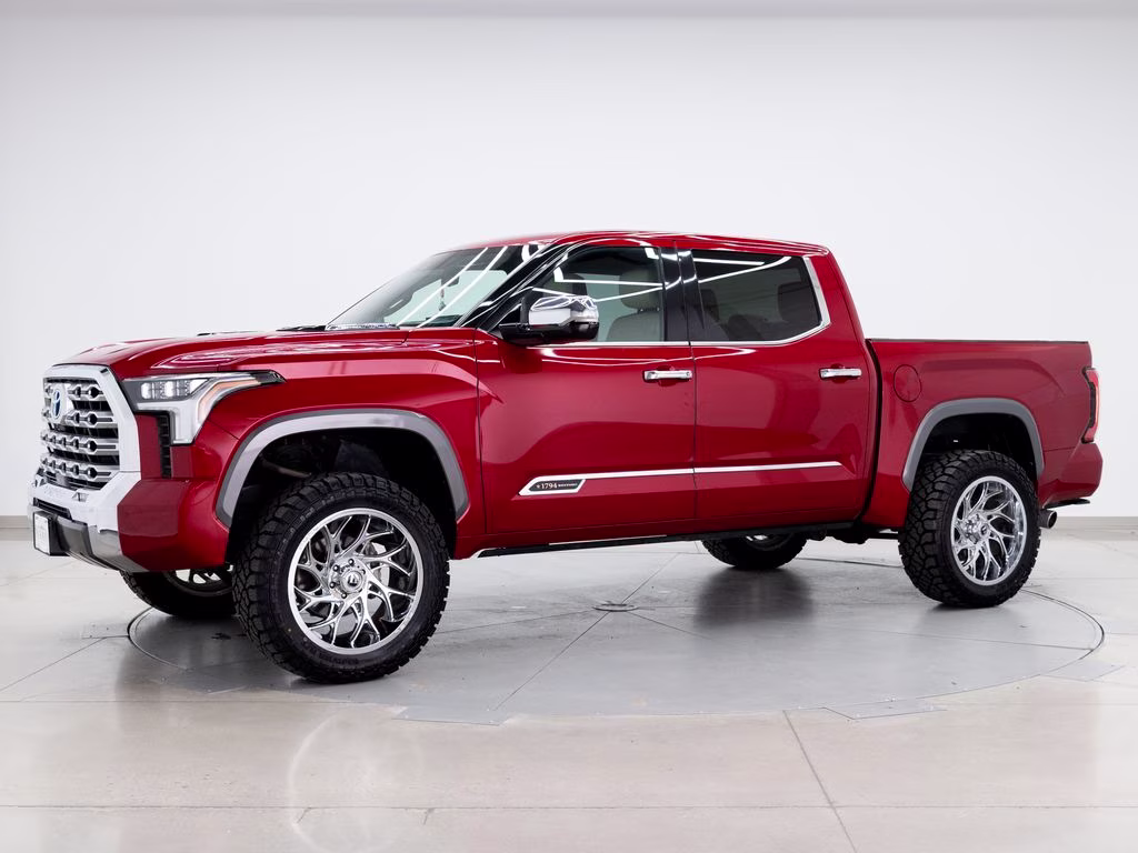 2023 Red Toyota Tundra Hybrid 1794 Edition 4X4 Truck