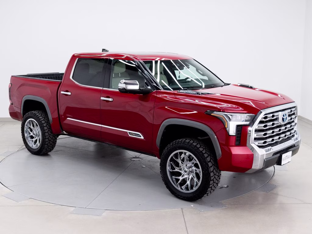 2023 Red Toyota Tundra Hybrid 1794 Edition 4X4 Truck