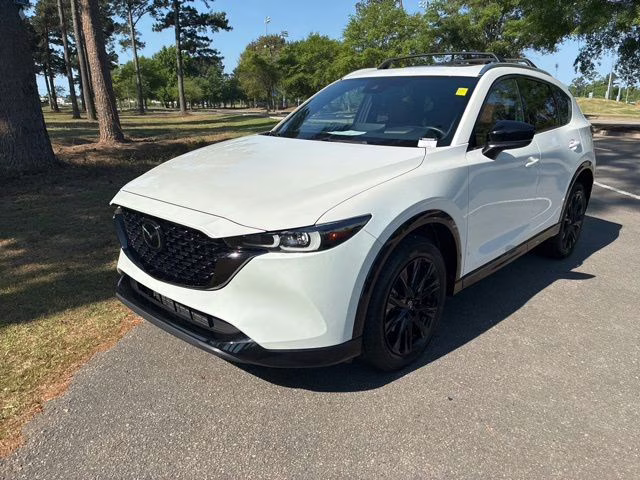 2024 Rhodium White Metallic Mazda CX-5 2.5 Carbon Turbo AWD SUV