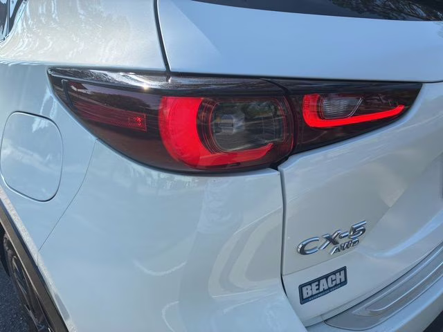 2024 Rhodium White Metallic Mazda CX-5 2.5 Carbon Turbo AWD SUV