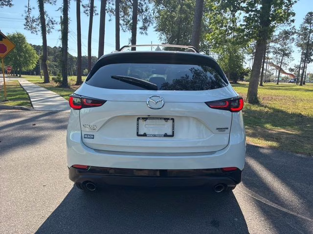 2024 Rhodium White Metallic Mazda CX-5 2.5 Carbon Turbo AWD SUV