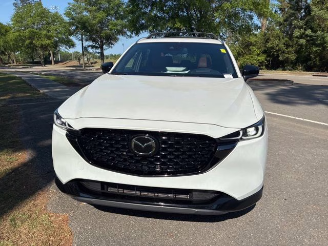 2024 Rhodium White Metallic Mazda CX-5 2.5 Carbon Turbo AWD SUV