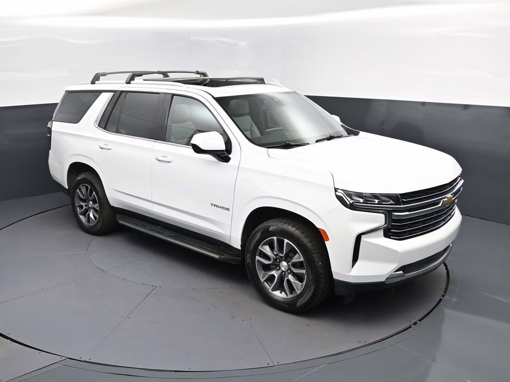 2021 Summit White Chevrolet Tahoe LT RWD SUV