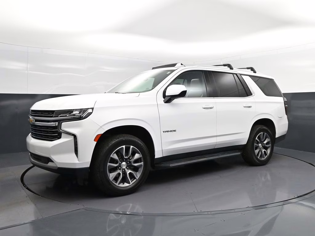 2021 Summit White Chevrolet Tahoe LT RWD SUV