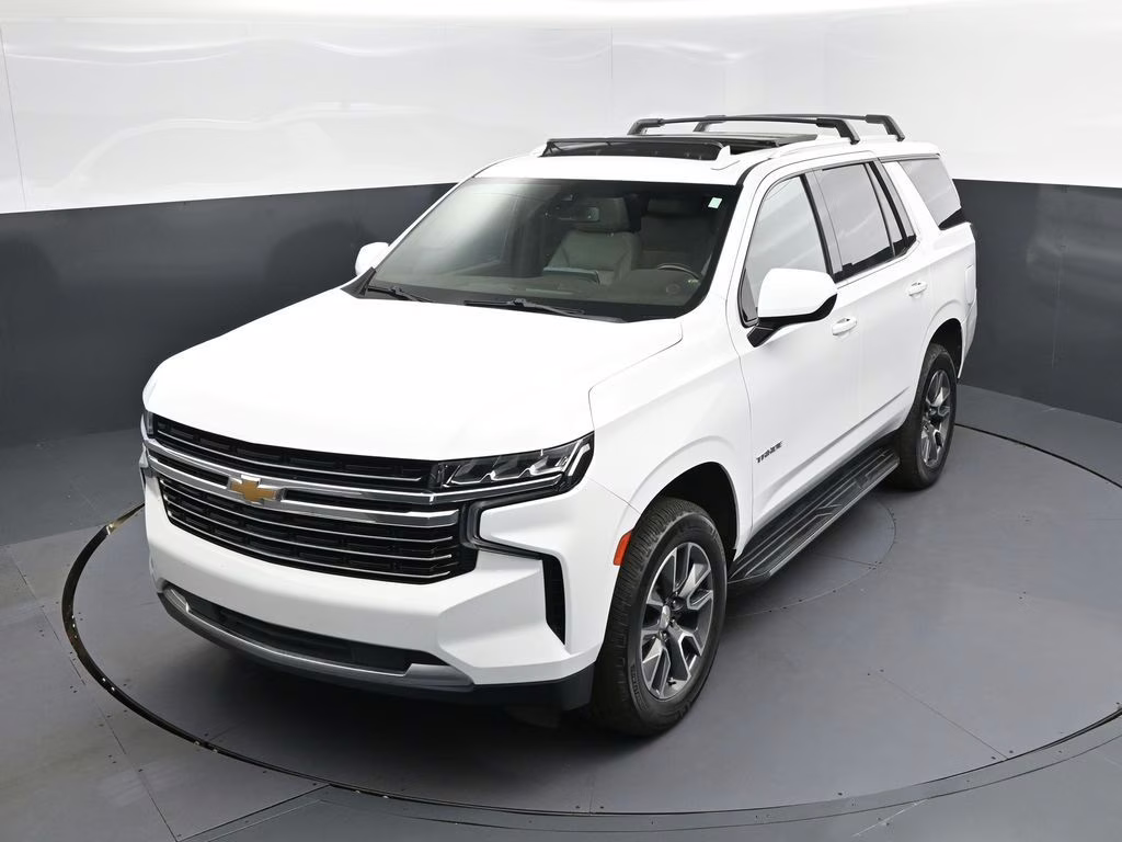 2021 Summit White Chevrolet Tahoe LT RWD SUV