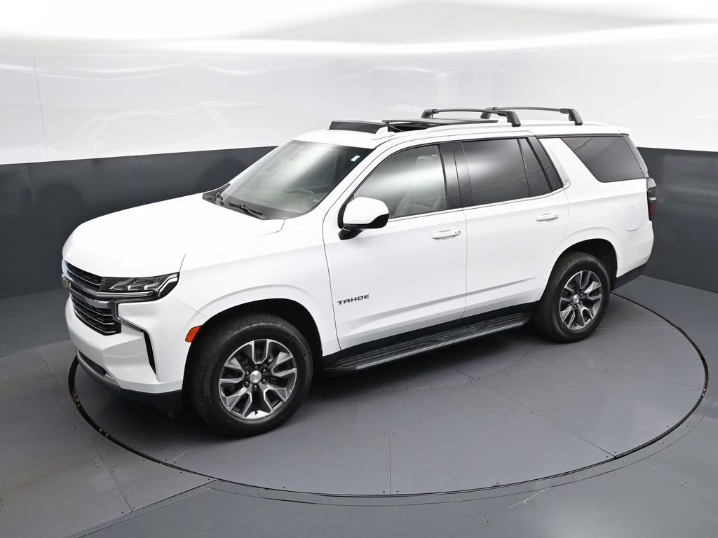 2021 Summit White Chevrolet Tahoe LT RWD SUV