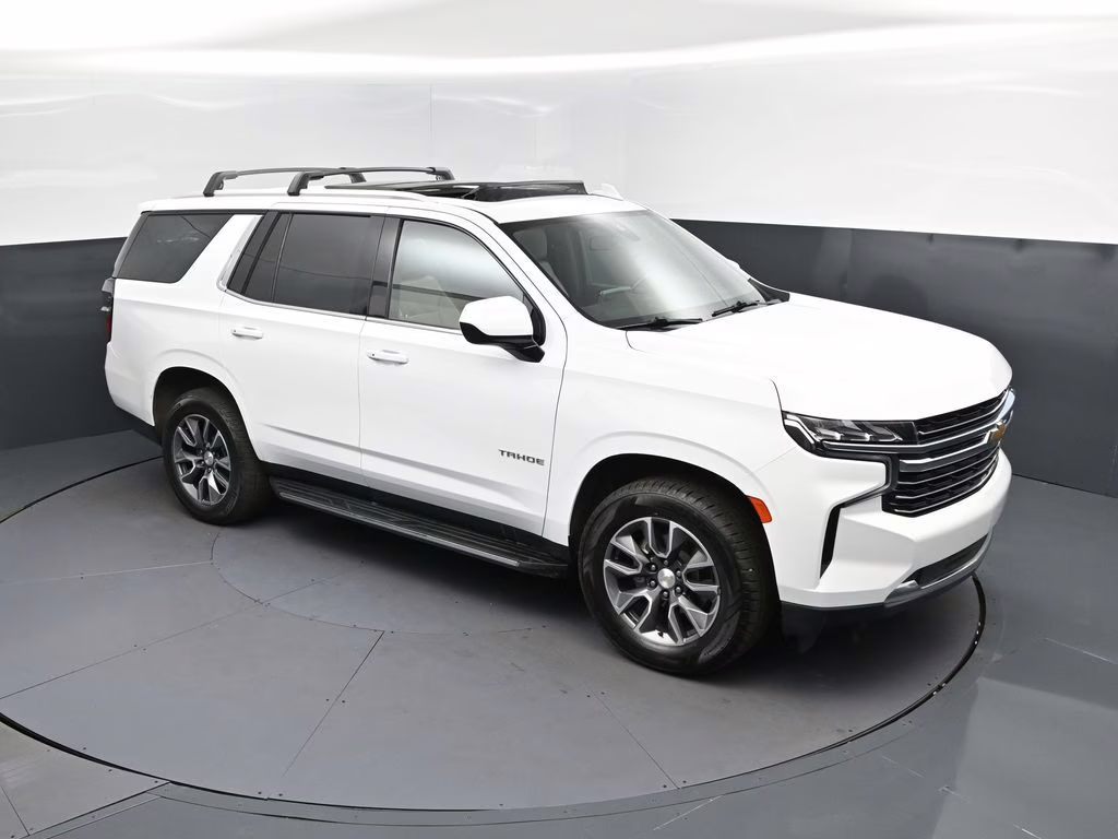 2021 Summit White Chevrolet Tahoe LT RWD SUV