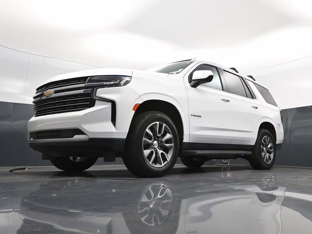 2021 Summit White Chevrolet Tahoe LT RWD SUV