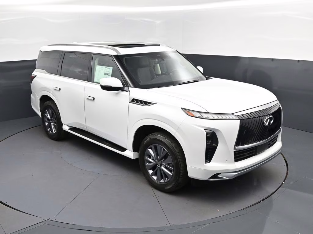 2026 Radiant White INFINITI QX80 PURE RWD SUV