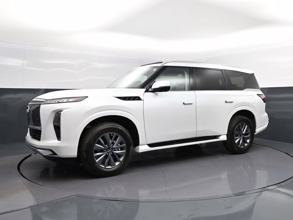 2026 Radiant White INFINITI QX80 PURE RWD SUV