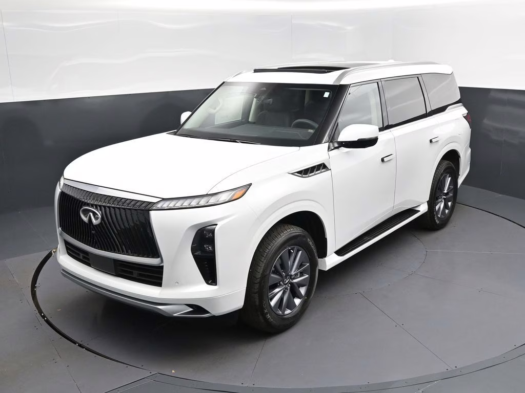 2026 Radiant White INFINITI QX80 PURE RWD SUV