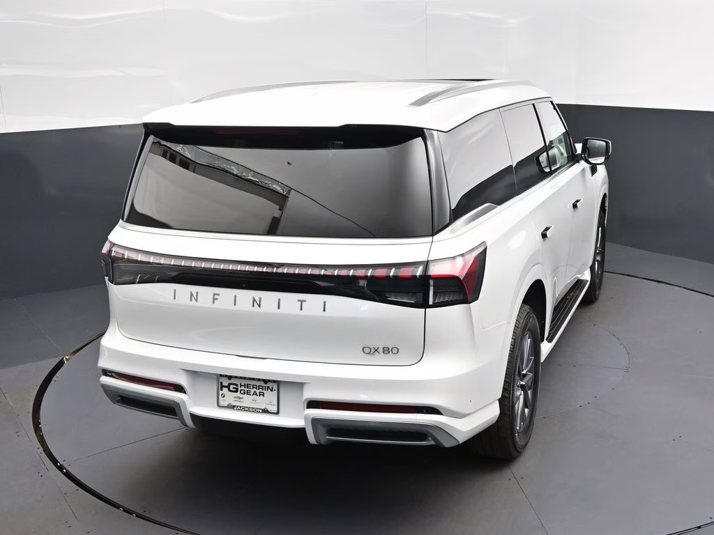 2026 Radiant White INFINITI QX80 PURE RWD SUV