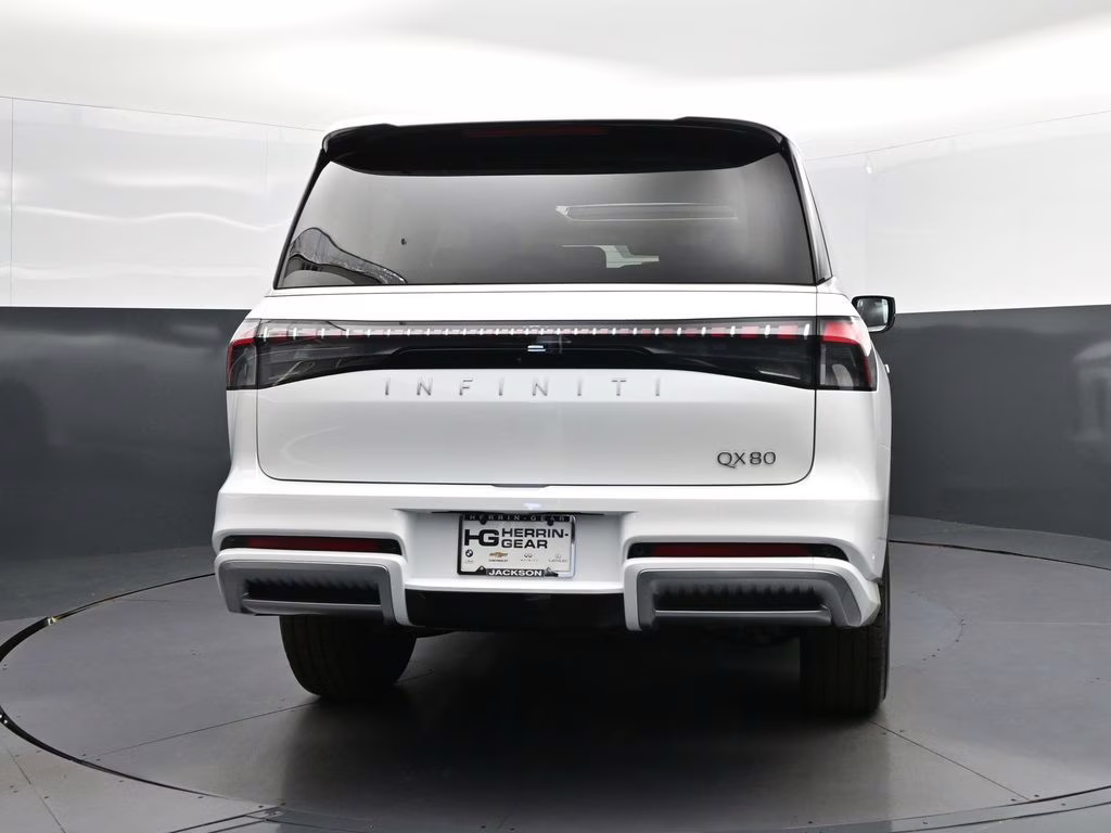 2026 Radiant White INFINITI QX80 PURE RWD SUV