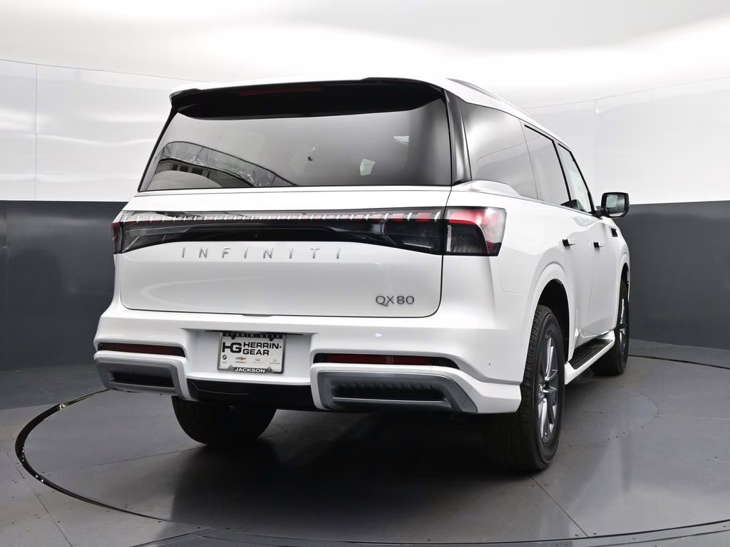 2026 Radiant White INFINITI QX80 PURE RWD SUV
