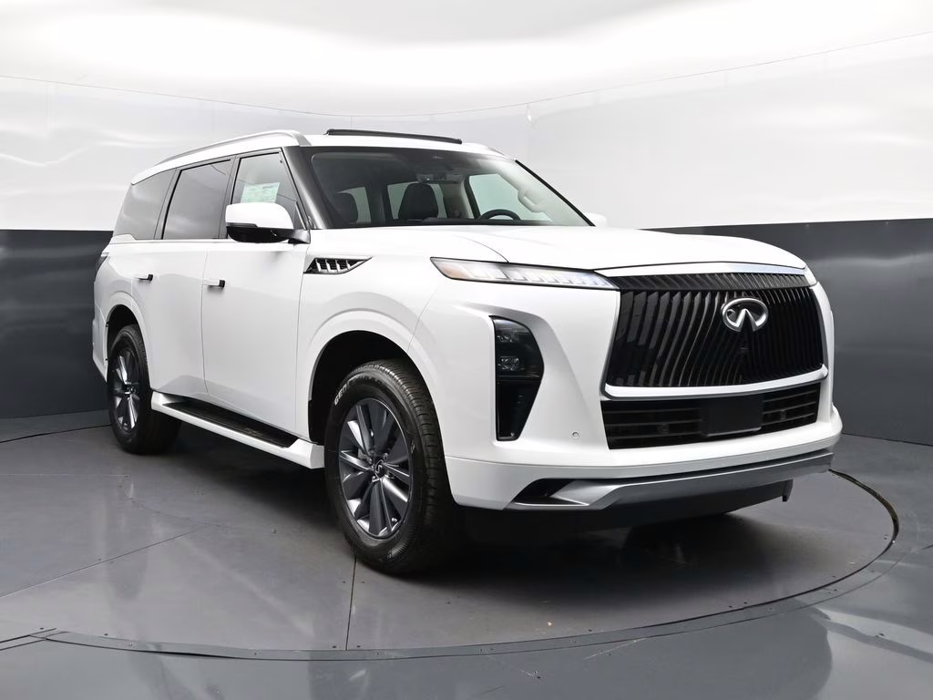 2026 Radiant White INFINITI QX80 PURE RWD SUV