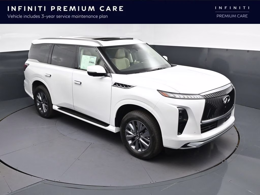2026 Radiant White INFINITI QX80 PURE RWD SUV