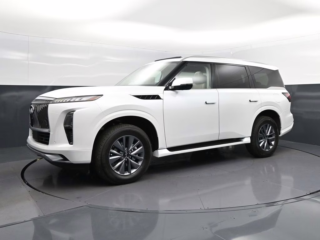 2026 Radiant White INFINITI QX80 PURE RWD SUV