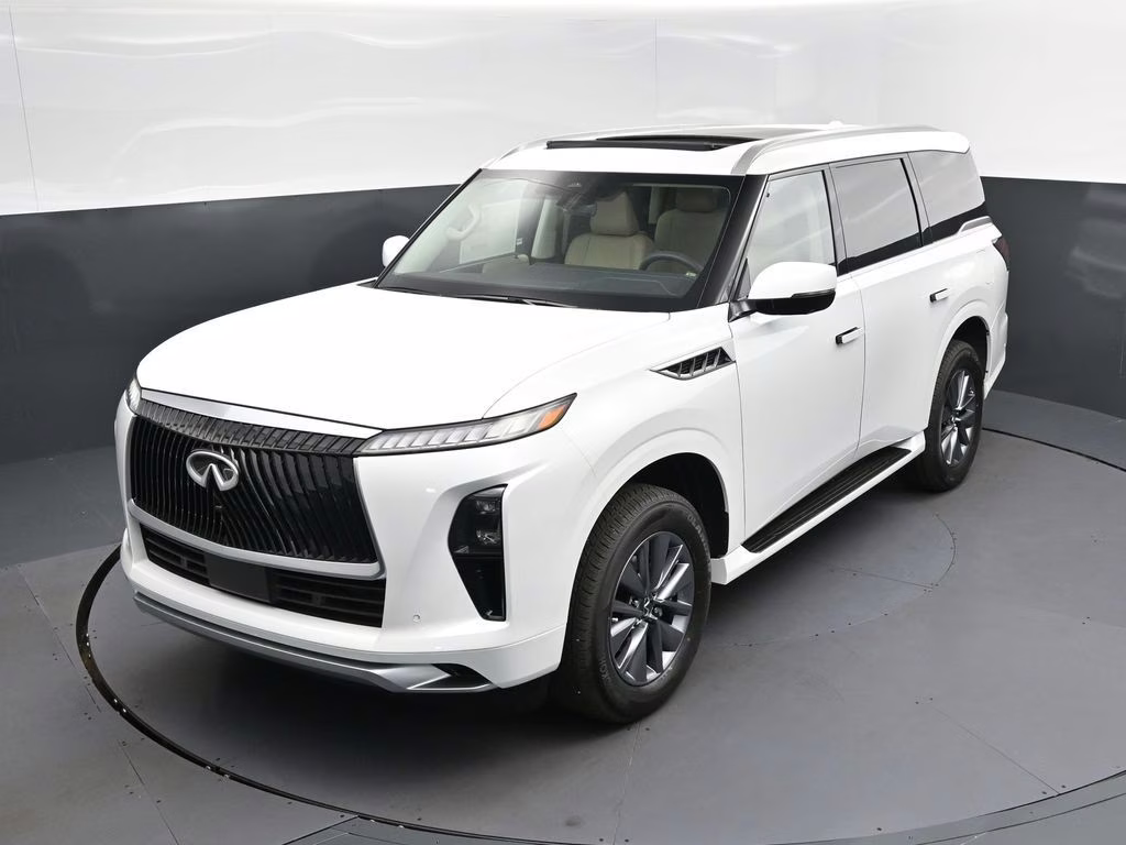 2026 Radiant White INFINITI QX80 PURE RWD SUV