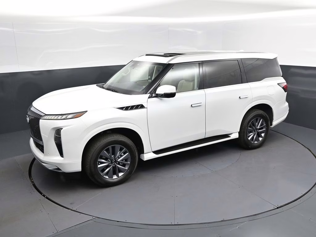 2026 Radiant White INFINITI QX80 PURE RWD SUV