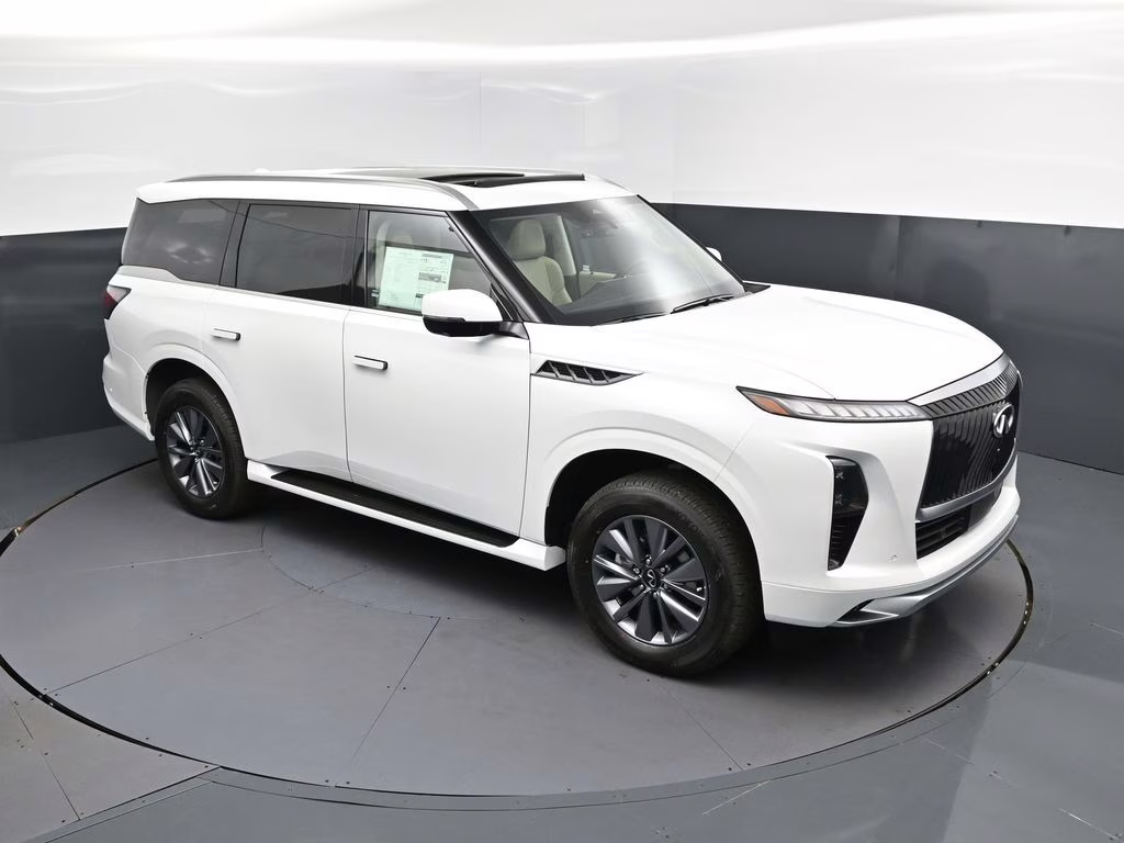 2026 Radiant White INFINITI QX80 PURE RWD SUV