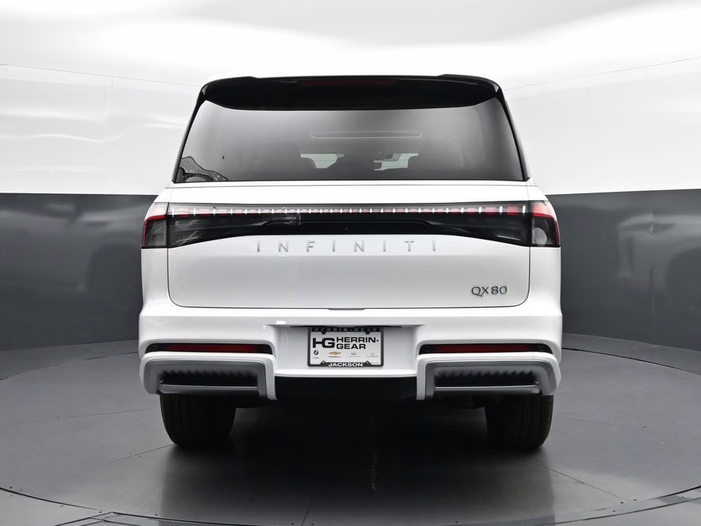 2026 Radiant White INFINITI QX80 PURE RWD SUV