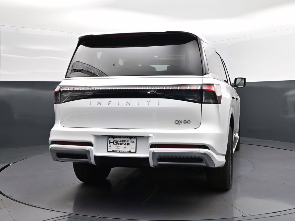 2026 Radiant White INFINITI QX80 PURE RWD SUV