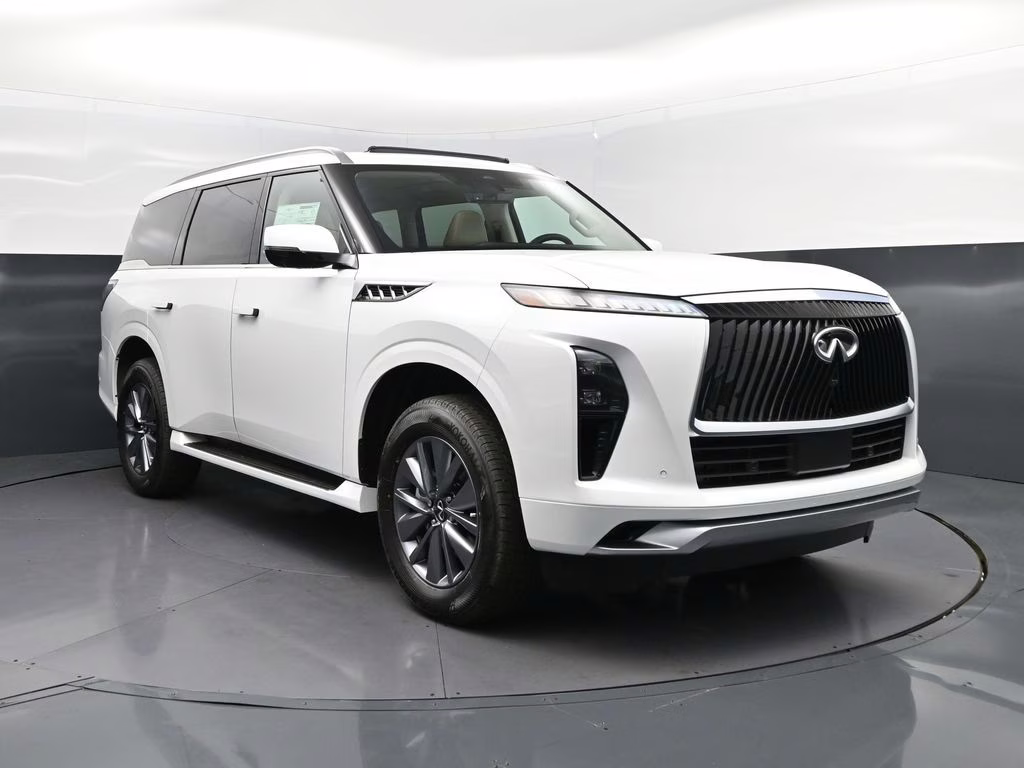 2026 Radiant White INFINITI QX80 PURE RWD SUV