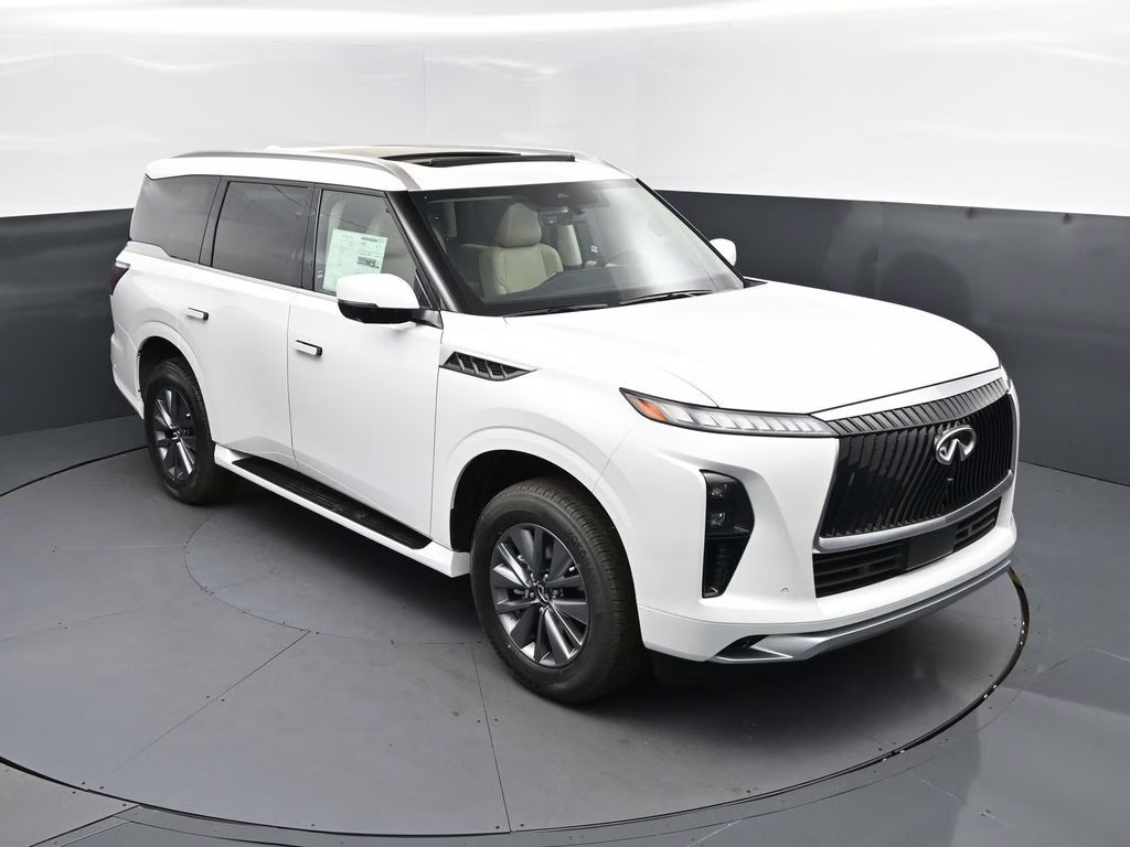 2026 Radiant White INFINITI QX80 PURE RWD SUV