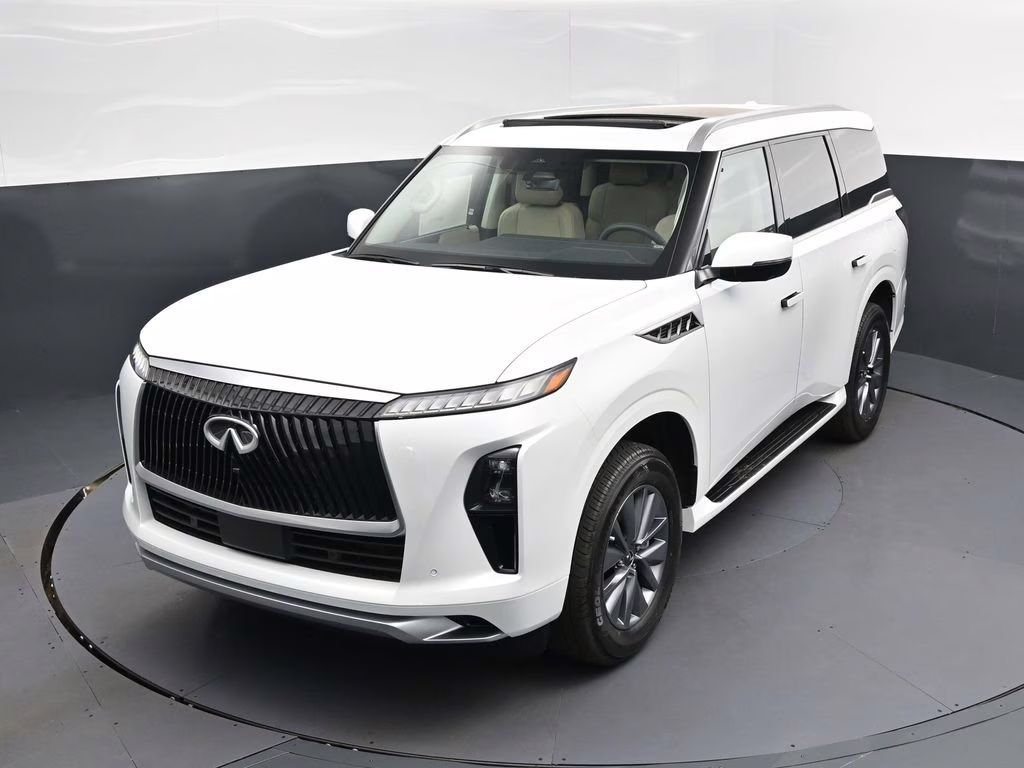 2026 Radiant White INFINITI QX80 PURE RWD SUV