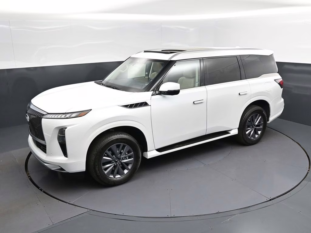 2026 Radiant White INFINITI QX80 PURE RWD SUV