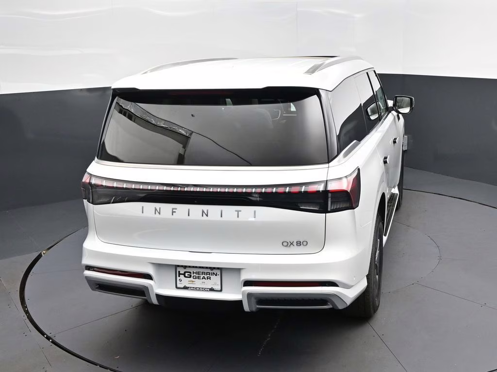 2026 Radiant White INFINITI QX80 PURE RWD SUV