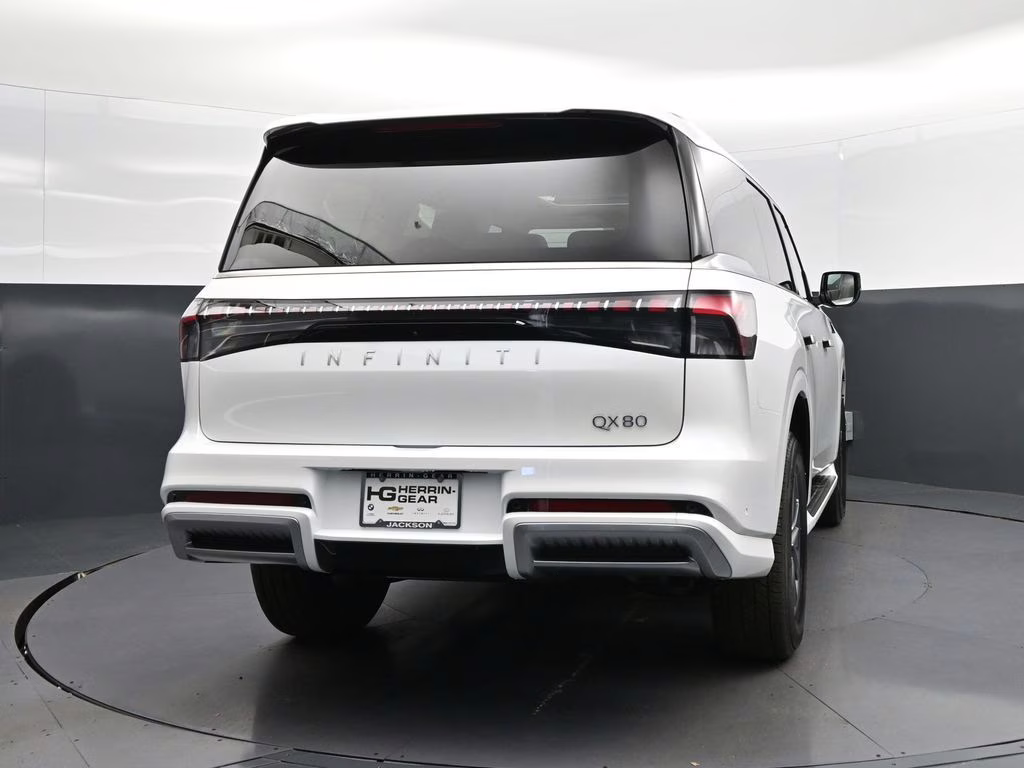 2026 Radiant White INFINITI QX80 PURE RWD SUV