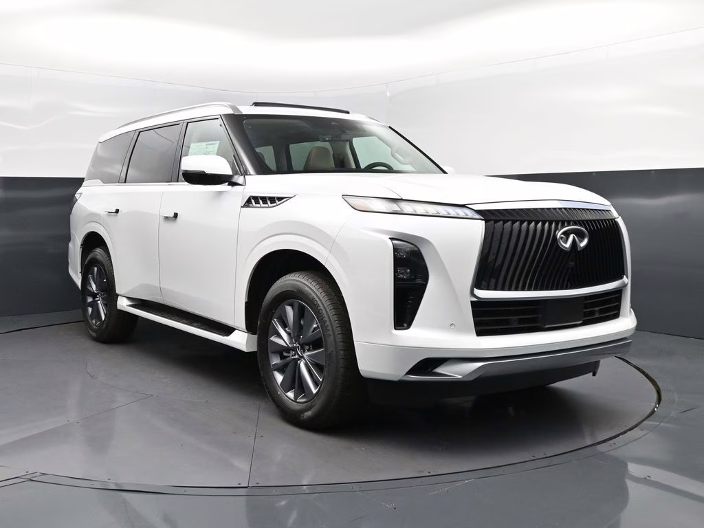 2026 Radiant White INFINITI QX80 PURE RWD SUV