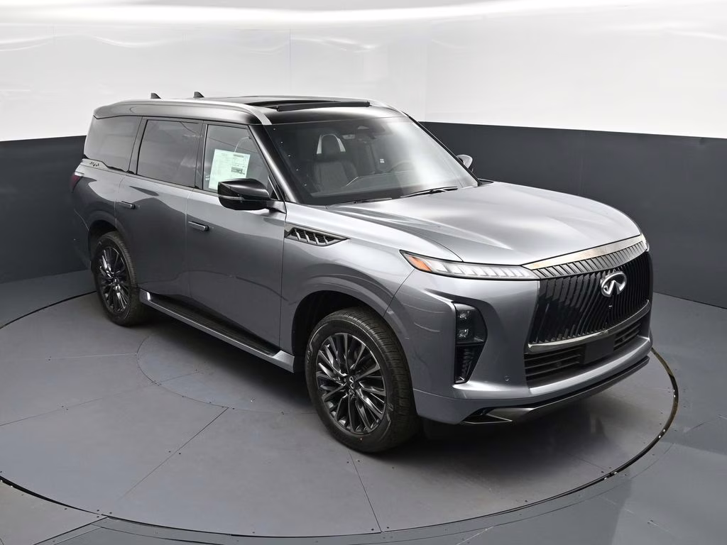 2026 Dynamic Metal/Black Obsidian INFINITI QX80 AUTOGRAPH 4X4 SUV
