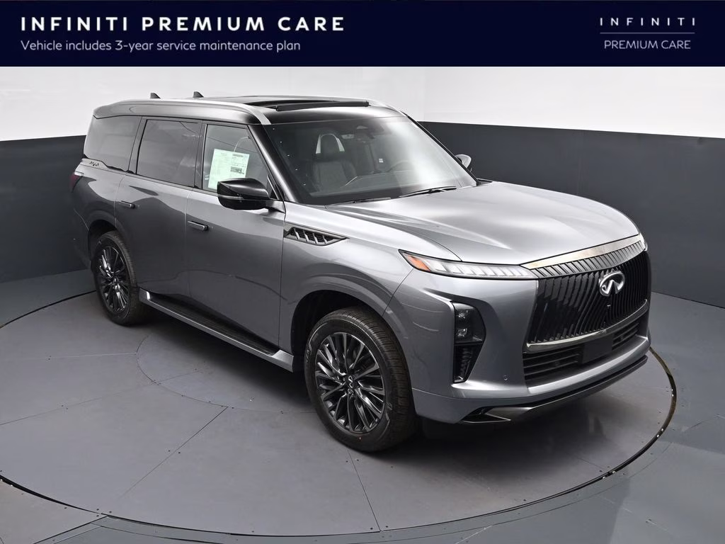 2026 Dynamic Metal/Black Obsidian INFINITI QX80 AUTOGRAPH 4X4 SUV