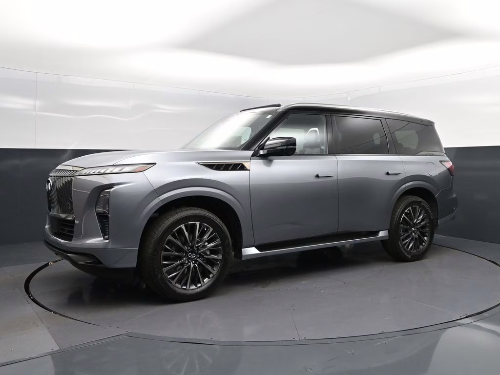 2026 Dynamic Metal/Black Obsidian INFINITI QX80 AUTOGRAPH 4X4 SUV