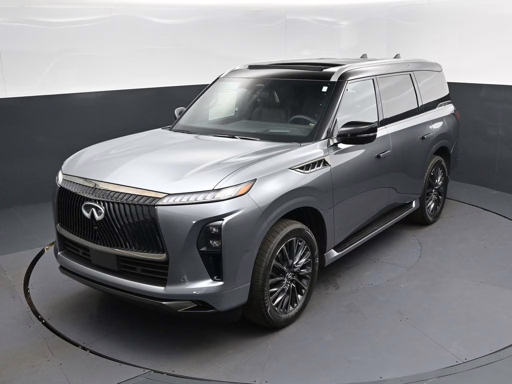 2026 Dynamic Metal/Black Obsidian INFINITI QX80 AUTOGRAPH 4X4 SUV
