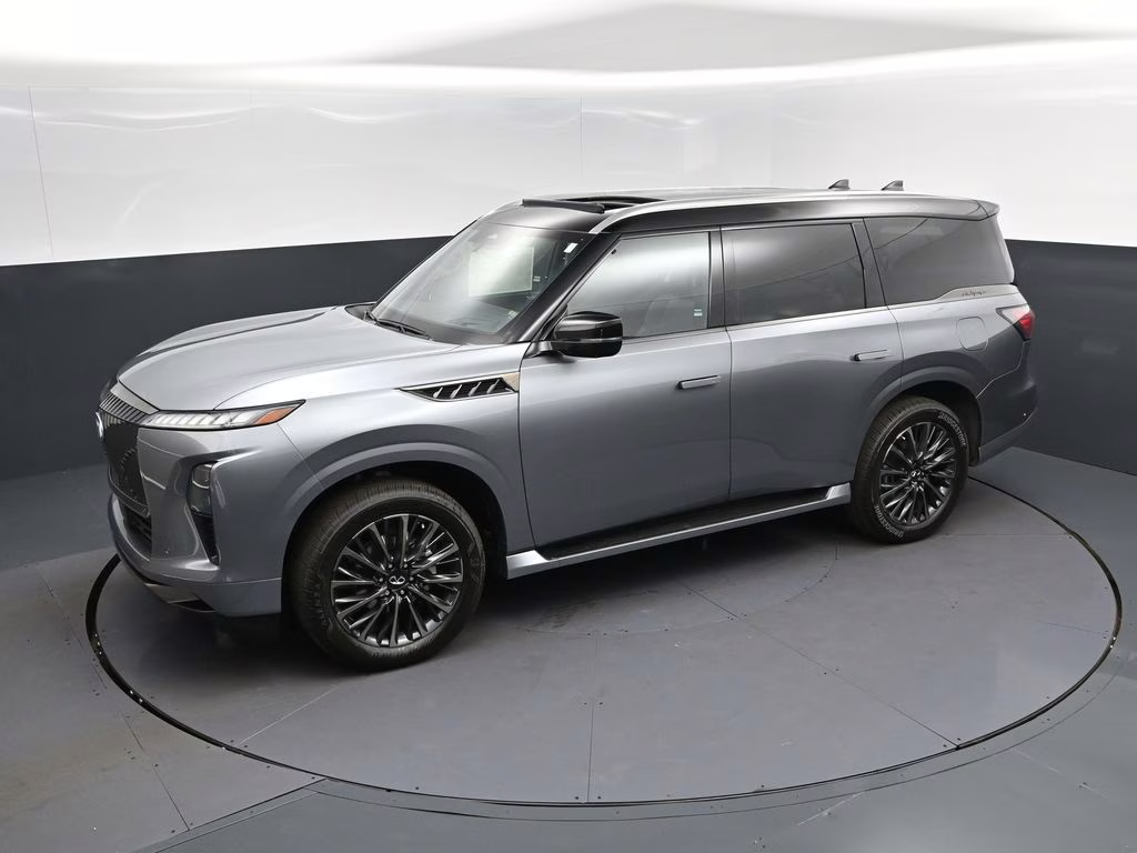 2026 Dynamic Metal/Black Obsidian INFINITI QX80 AUTOGRAPH 4X4 SUV