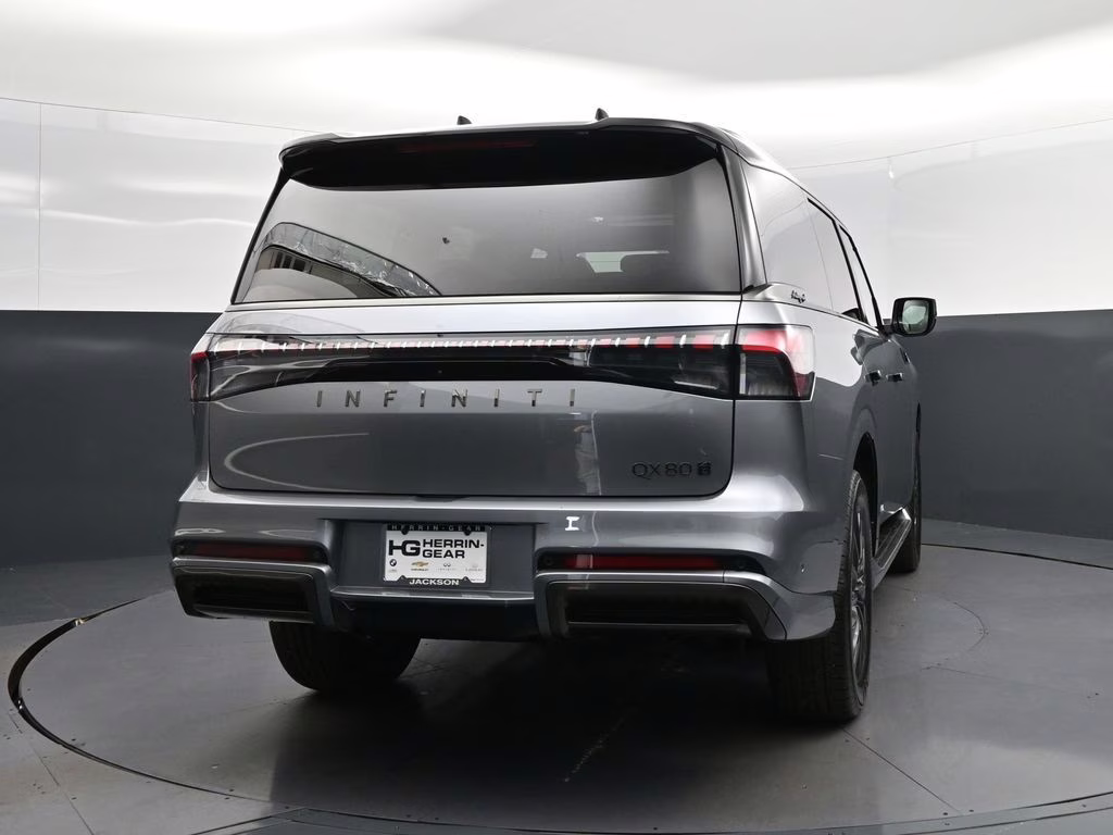 2026 Dynamic Metal/Black Obsidian INFINITI QX80 AUTOGRAPH 4X4 SUV