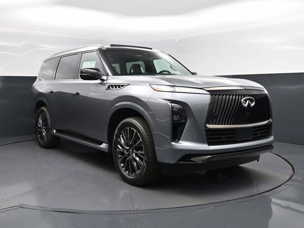 2026 Dynamic Metal/Black Obsidian INFINITI QX80 AUTOGRAPH 4X4 SUV