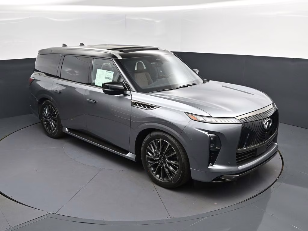 2026 Dynamic Metal/Black Obsidian INFINITI QX80 AUTOGRAPH 4X4 SUV
