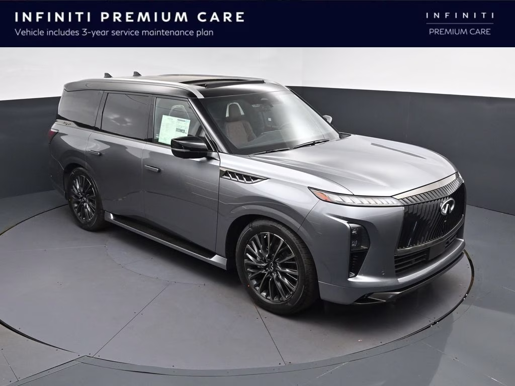 2026 Dynamic Metal/Black Obsidian INFINITI QX80 AUTOGRAPH 4X4 SUV