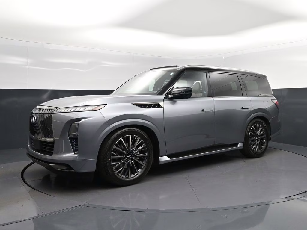 2026 Dynamic Metal/Black Obsidian INFINITI QX80 AUTOGRAPH 4X4 SUV