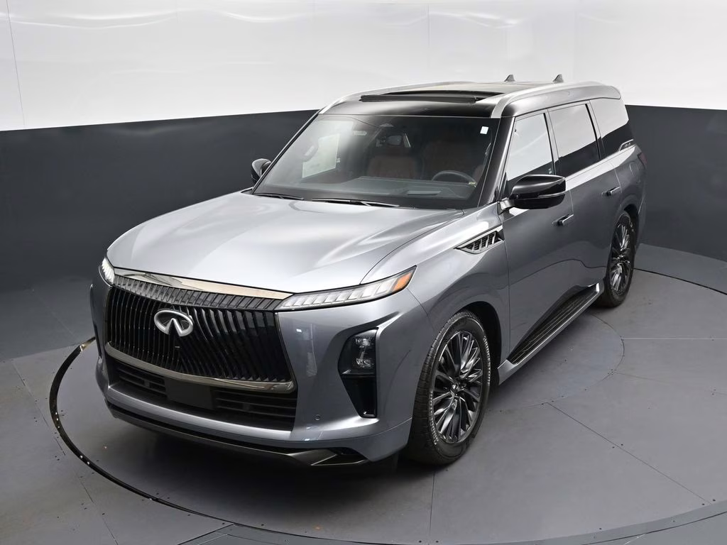 2026 Dynamic Metal/Black Obsidian INFINITI QX80 AUTOGRAPH 4X4 SUV