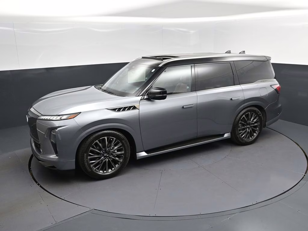 2026 Dynamic Metal/Black Obsidian INFINITI QX80 AUTOGRAPH 4X4 SUV