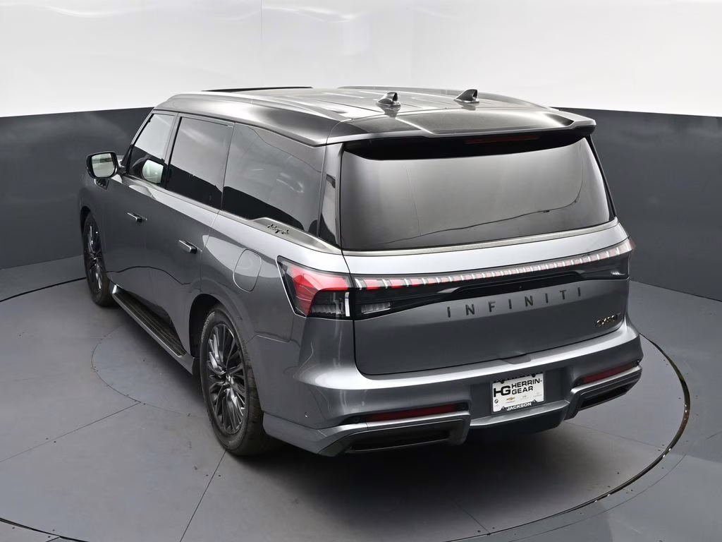 2026 Dynamic Metal/Black Obsidian INFINITI QX80 AUTOGRAPH 4X4 SUV