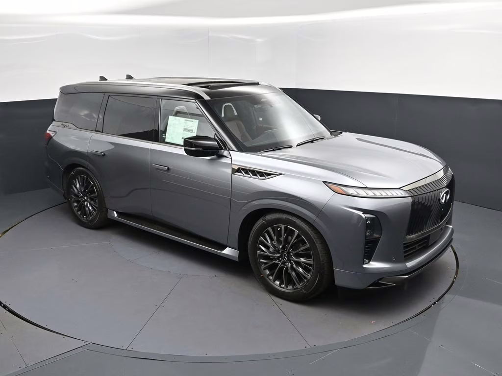2026 Dynamic Metal/Black Obsidian INFINITI QX80 AUTOGRAPH 4X4 SUV