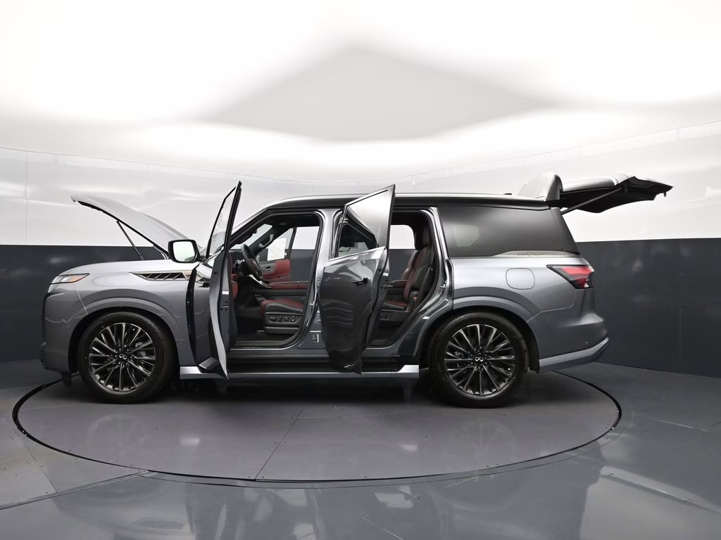 2026 Dynamic Metal/Black Obsidian INFINITI QX80 AUTOGRAPH 4X4 SUV