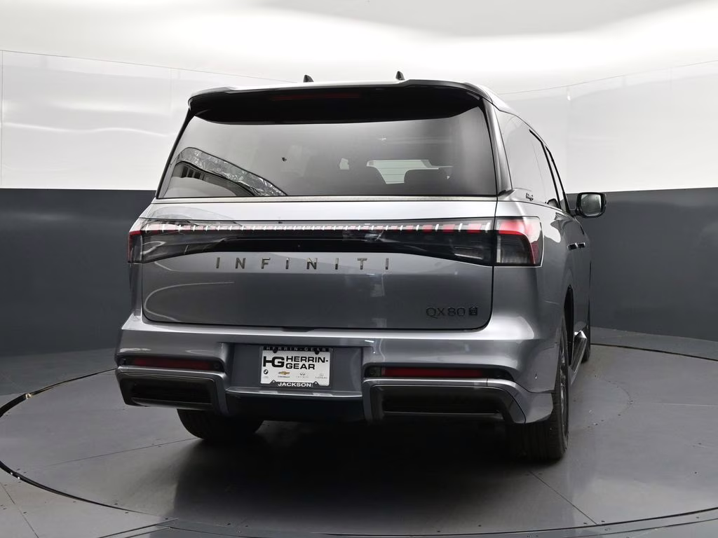 2026 Dynamic Metal/Black Obsidian INFINITI QX80 AUTOGRAPH 4X4 SUV